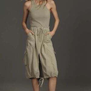 Daily Practice by Anthropologie High-Neck Tank Twofer Midi Dress XS